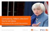 Confused by Yellen’s direction? You’re not alone · chunk of extra bonds for the market to absorb. • On balance, we see a risk of higher Treasury yields and a steeper curve,