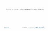 MAX 10 FPGA Configuration User Guide - U of T Physicsastummer/Archives... · Related IP Cores • Altera Dual Configuration IP Core—used in the remote system upgrade feature. •