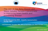 The role of Oat Beta Glucan and Water Soluble Tomato ...d3hip0cp28w2tg.cloudfront.net/uploads/2015-11/rob-winwood-1.pdf · The role of Oat Beta Glucan and Water Soluble Tomato Concentrate