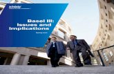Basel III: Issues and implications · a more resilient banking sector” whic, h is being referred to as “Basel III.” Under Basel III, each area of proposed changes has a separate