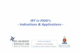 IRT in PIDDâ€™s - Indications & Applications 2019 presentations/irt-indictions... IRT in PIDDâ€™s -