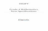 DRAFT Grade 4 Mathematics Item Specificationsmath.sarasotacountyschools.net/wp-content/uploads/4th-Grade/Grade-4... · Grade 4 Mathematics Item Specifications Florida Standards Assessments