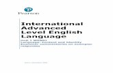 International Advanced Level English Language · This pack includes feedback drawn from the Examiner Report, ... levels/english-language-2015.coursematerials.html#filterQuery=category: