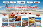2 International EMI Entrepreneurship and Social Sciences ...emissc.org/files/doc/2. EMI CONGRESS_PROGRAM_9-11_November_18... · Eğitimcilerin Duygusal Zekâ Düzeylerini Ölçmeye