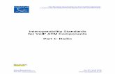 Interoperability Standards for VoIP ATM Components Part 1 ... · 1 The document ED-137 “Interoperability Standards for VoIP ATM Components” was prepared by EUROCAE Working Group