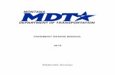 Pavement Design Manual - Montana Department of Transportationmdt.mt.gov/.../docs/manuals/pavementdesignmanual.pdf · 2015-05-12 · MDT Surfacing Design Guide Chapter 3 Pavement Types