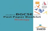 BGCSE Biology Past Paper 2000 - Amazon S3 · Past Paper Booklet Biology THE STUDENT SHED [Turn over ... PAPER 2 Monday 22 MAY 2000 1.50-3.20 P.M. MINISTRY OF EDUCATION 3009/2 School
