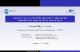 Application of the TLM method to the sound propagation ... · Thesis objective: sound propagation modelling in urban area development of a speciﬁc time-domain numerical model)TLM