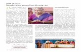 RAMA KAUSALYA Transforming young lives through art D - Dhvani · reader and equally interested in the theory and practice of music, leading to her becoming a musicologist. A scholar