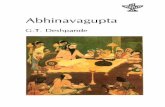 G.T. Deshpandeto according to me, are necessary to understand Abhinava's theory of Rasa and Dhvani. The treatment of Rasa and Dhvani forms the subject-matter of the fourth and the
