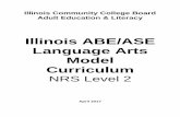 Illinois ABE/ASE Language Arts Model Curriculum · 2017-04-07 · Acknowledgements The Illinois ABE/ASE Language Arts Model Curriculum was adapted from curriculum developed by the