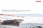 ABB MEASUREMENT & ANALYTICS Products, solutions and ... · marine application new regulations in the marine industry have driven the need for ballast water treatment and measurement.