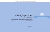An Ad Tech Primer for Investors T PARTHENON Gcdn.ey.com/parthenon/pdf/perspectives/4.4.30-Digital-Display... · An Ad Tech Primer for Investors June 2014 This document was created
