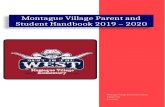 Montague Village Parent and Student Handbook 2019 – 2020  · Web view2019-09-25 · Montague Village Elementary School. Killeen ISD. 8/19/2019. Montague Village Elementary School.