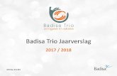 Badisa Trio Jaarverslagbadisatrio.co.za/test/wp-content/uploads/2018/09/Badisa...Kinders is van hul ouers of versorgers afhanklik vir elke aspek van hul bestaan. Ontoereikende ouers
