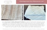 Designed by Breann at - hookedonhomemadehappiness.com · The Crochet Cable Blanket Pattern is full of beautiful texture and is easier than it looks! With a 4 row repeat you can create