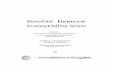 Stanford Hypnotic Susceptibility Scale - Hypnosis And Suggestion · 2016-11-27 · Stanford Hypnotic Susceptibility Scale Author: Andre M. Weitzenhoffer/Ernest R. Hilgard Subject: