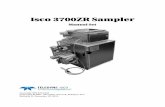 Isco 3700ZR Sampler Documents... · 3700R/3740 Refrigerated Sampler Manual Part 2 provides detailed operating instructions for the sampler controller. This manual includes instruc-tions