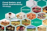 Food Safety and Food Authenticity - Minister for …...Food afety and ood uthenticity trategy - Page Secretary General Foreword I welcome this 3 year Food Safety and Food Authenticity