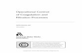 Operational Control of Coagulation and Filtration ... · 2 OPERATIONAL CONTROL OF COAGULATION AND FILTRATION PROCESSES This chapter provides an overview on the removal of particles