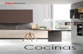 Cocinas - Digar Kiona · 01 - 02 modelo ROUND A model that combines Wood, Young and Petra width postformed door