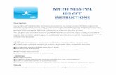 Myfitnesspal app instructions · %Enter%your%own%goals%if%you’ve%gotten%specificrecommendations%from%a%doctor,%nutritionist,%etc.% % REPORTS% %Track%your%weight,%measurements%and%more%for%motivation%
