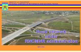 MINISTRY of TRANSPORT NATIONAL COMPANY …...National roads 16.062 km County roads 34.914 km Local roads 27.300 km National road network is managed by Romanian National Company of