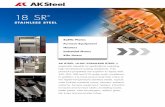 18 SR Stainless Steel | AK Steel · 18 SR® STAINLESS STEELS Product Description AK Steel 18 SR Stainless Steel provides excellent resistance to high-temperature scaling. In addition,