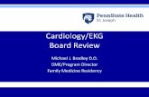 Cardiology/EKG Board Review...– 1.Normal QRS duration and no ST segment or T wave changes – 2. Left axis deviation greater than -30° – 3. No other cause of left axis deviation