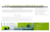 KWI: KANSAS WRITER S INK1 KWI: KANSAS WRITER’S INK In This Issue Program July Online Workshops KWI Minutes Retreat Opportunity Kudos Further Reading 2014: The Year of the Writer
