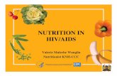 NUTRITION IN HIV/AIDS - Health[e]Foundation · Relate HIV/AIDS and Nutrition Management of nutritional deficiencies in HIV/AIDS. NUTRITION Nutrition is the science of foods and the