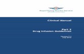 Clinical Manual Part 2 Drug Infusion Guidelines · Issue Date: July 2015 Part 2 – Drug Infusion Guidelines Royal Flying Doctor Service Western Operations 3 Eagle Drive, Jandakot