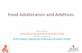 Food Adulteration and Additives - Consumers Association of India · Food Adulteration and Additives Organized by Consumers Association of India, (CAI) With the support of ... Selection