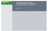 Residential HVAC Installation Practices · 2018-06-20 · RESIDENTIAL HVAC INSTALLATION PRACTICES: A REVIEW OF RESEARCH FINDINGS 2 f issues. It also revealed that the issues often