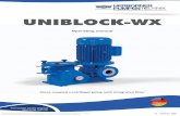 UNIBLOCK-WX - Herborner Pumpen · UNIBLOCK-WX is particularly suitable for pumping and filtering cutting coolant and other fluids containing coarse contaminants that are used in industrial