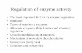 Regulation of enzyme activity - personalas.ktu.ltjulivan/MF rudens semestras/Basis of preclinical studies...Regulation of enzyme activity by reversible phosphorylation • Phosphoryl
