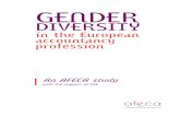 GENDER Challenges DIVERSITY - Accountancy Europe · 4 KEY FINDINGS The legislative environments are very diverse The majority of the countries (13) recognise the principle of gender