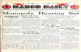 the onopoly Hearing - americanradiohistory.comcasting Co., WMCA and A. L. Alex- ander, charging the oft -mentioned de- ... as far as news is concerned, will endeavor consistently to