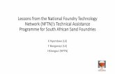 Lessons from the National Foundry Technology Network …1. The National Foundry Technology Network (NFTN): •Department of Trade and Industry (DTI)’s initiative: Technology Localisation,
