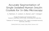 Accurate Segmentation of Single Isolated Human Insulin Crystals for In-Situ …ipcv-lab.eie.ucr.ac.cr/sites/ipcv-lab.eie.ucr.ac.cr/... · 2019-12-05 · Accurate Segmentation of Single
