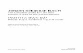 Johann Sebastian BACHkgob.skr.jp/music book/score2/3 J.S.Bach Bwv_997... · Johann Sebastian BACH The Complete Works for Lute Solo arranged for guitar by Jean-François Delcamp PARTITA