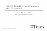 ESE 570: Digital Integrated Circuits and VLSI Fundamentalsese570/spring2018/handouts/... · 2018-01-12 · Design digital circuits that are manufacturable in CMOS. ! Design simulated