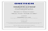 ONETECH Testing & Eval. Lab. VERIFICATION20report/%b9%cc%bb%e7%bf%eb/Netsafe... · 2011-10-13 · The equipment complies with the regulation; FCC Part 15 Subpart B, Class A (Verification).