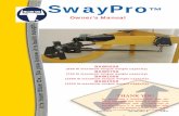 SwayPro - Hitch City · 2011-12-12 · behind the SwayPro with a three year limited warranty. Th is revolutionary hitch goes the extra mile for you. Th e spring bars of the SwayPro