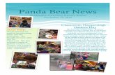 Panda Bear News · 2018-04-18 · weather that did not want to leave! We certainly are not complaining! ... Thank you for joining our Panda Bear classroom ... holiday break. We wish