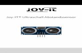 Joy IT® Ultraschall Abstandssensor - cdn-reichelt.de · Ausgabe 03.11.2017 opyright by Joy-IT 4 3 1.2 Code-Beispiel Nachfolgend können Sie ein ode- eispiel entnehmen, welches die
