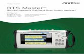 BTS Master MT8220T Product Brochure...Product Brochure BTS Master High-Performance Handheld Base Station Analyzer MT8220T 400 MHz to 6 GHz Cable and Antenna Analyzer 150 kHz to 7.1