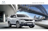 sophistication. Boasting the very latest technological advancesG)-(R)_201808... · 2019-10-31 · The new Rexton reaches new heights of style and sophistication. Boasting the very