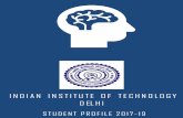 INDIAN IN STITUTE OF TECHNOLOGY D EL HIcare.iitd.ac.in/Placement/Students Profile 2017-19.pdfINDIAN IN STITUTE OF TECHNOLOGY D EL HI CENTRE FOR APPLIED RESEARCH IN ELECTRONICS MTech