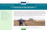 Productivity in EU agriculture · 2017-04-18 · Productivity in EU agriculture 2 1. Introduction For a number of reasons, agricultural productivity increase has gained renewed interest.